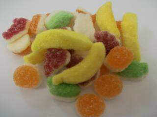 Jelly Fruits Shape
